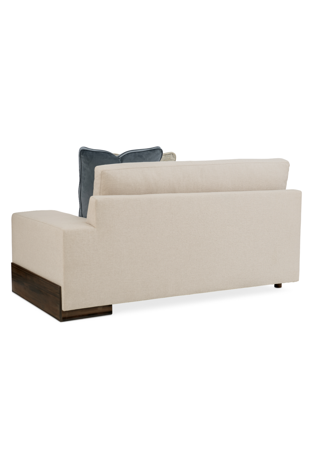 Neutral-Toned Sectional Sofa | Caracole I'm Shelf-Ish | oroa.com