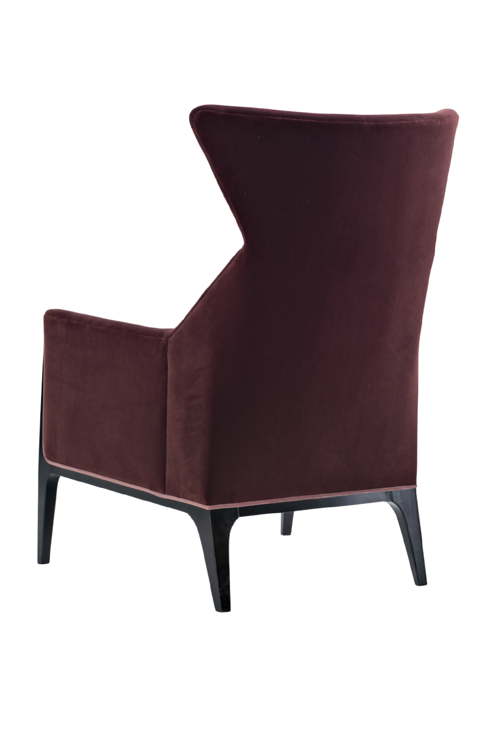 Plum Velvet Occasional Chair | Caracole Boundless | Oroa.com