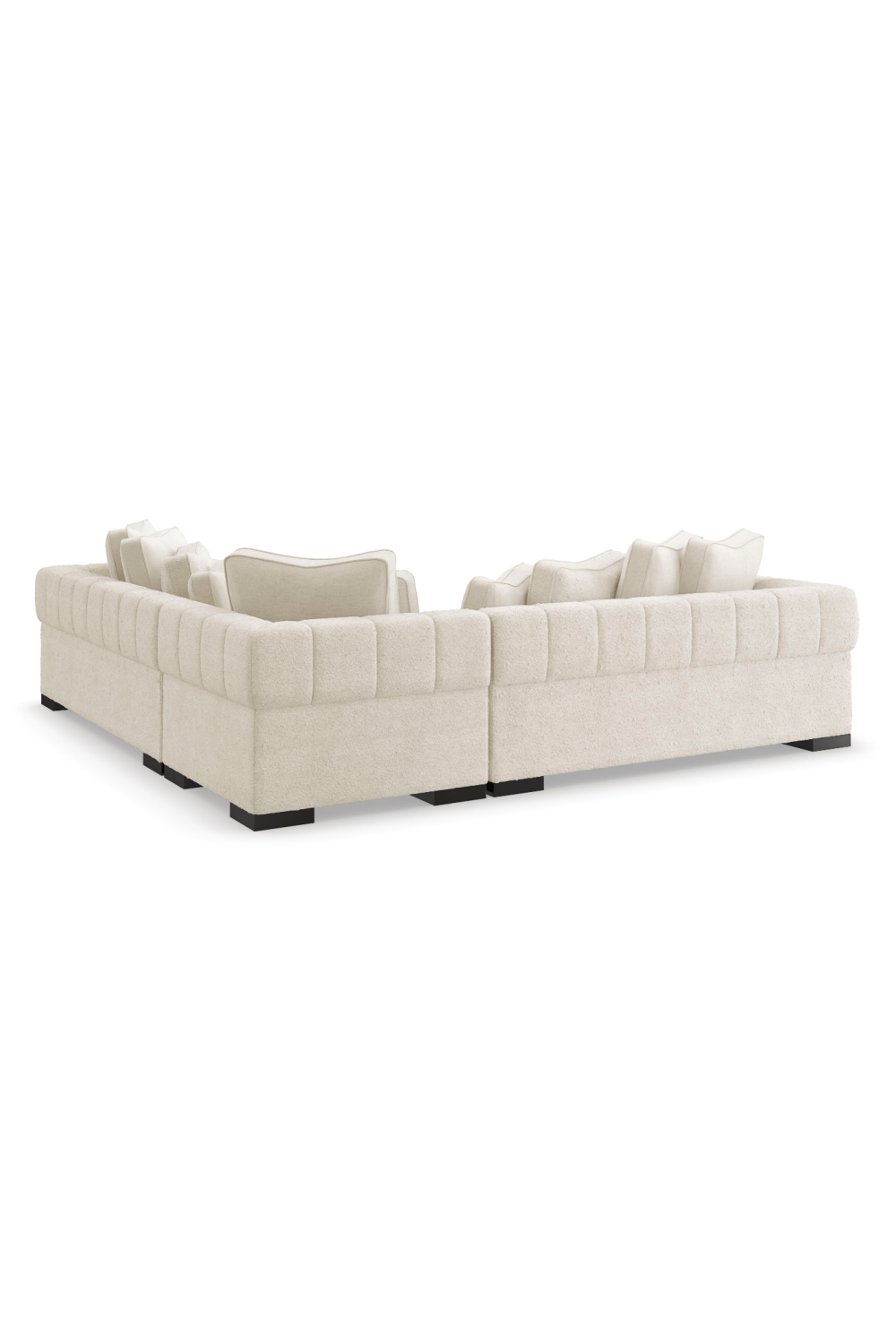 White Modern Loveseat | Caracole Edge | Oroa.com