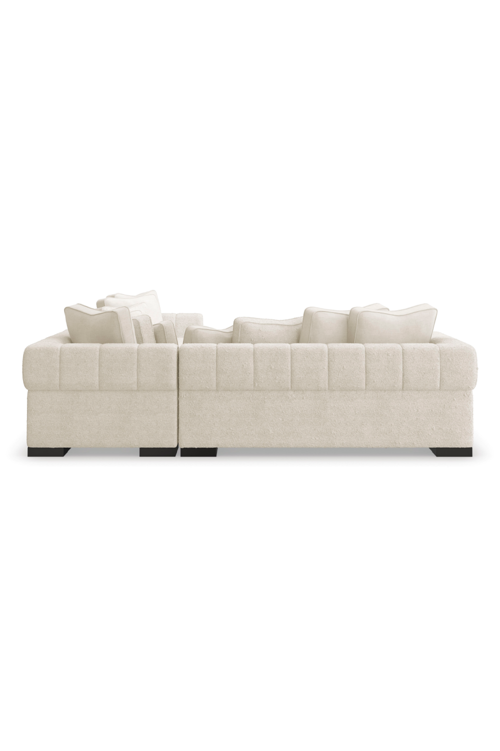 White Modern Loveseat | Caracole Edge | Oroa.com