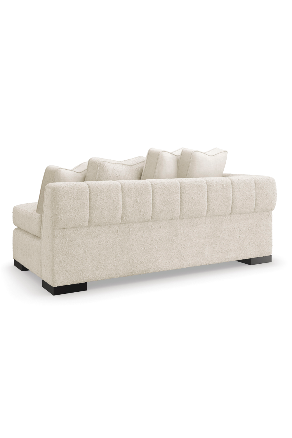 White Modern Loveseat | Caracole Edge | Oroa.com