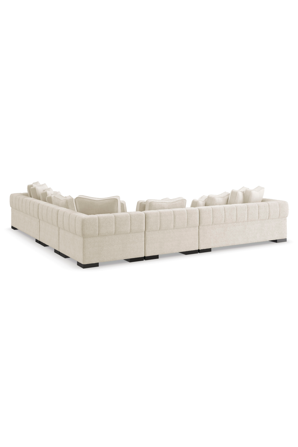 White Modern Loveseat | Caracole Edge | Oroa.com