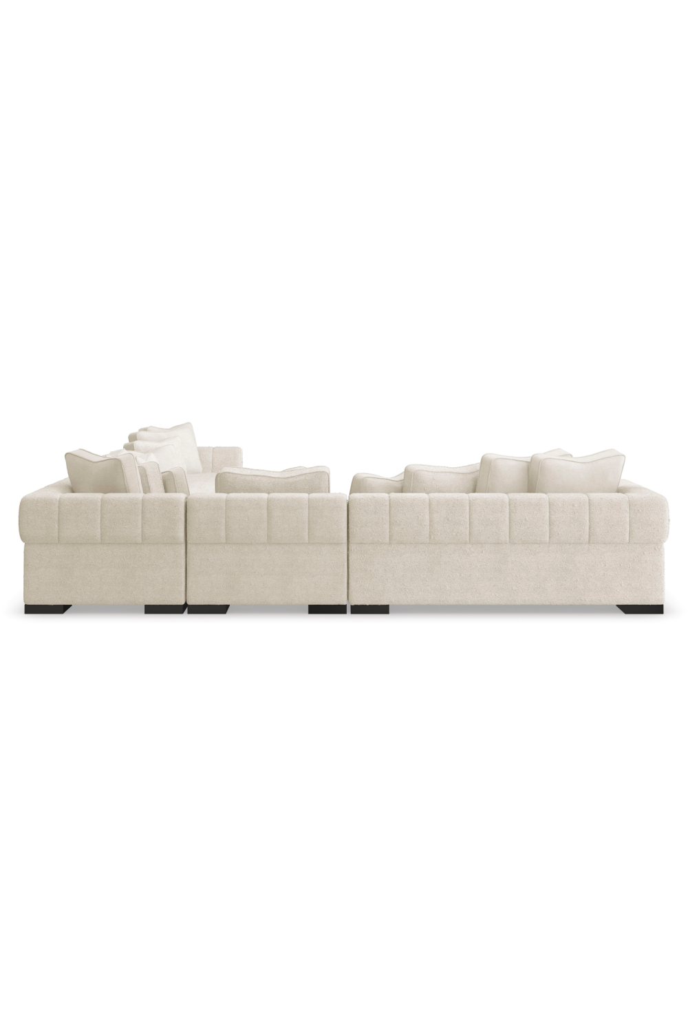 White Modern Loveseat | Caracole Edge | Oroa.com