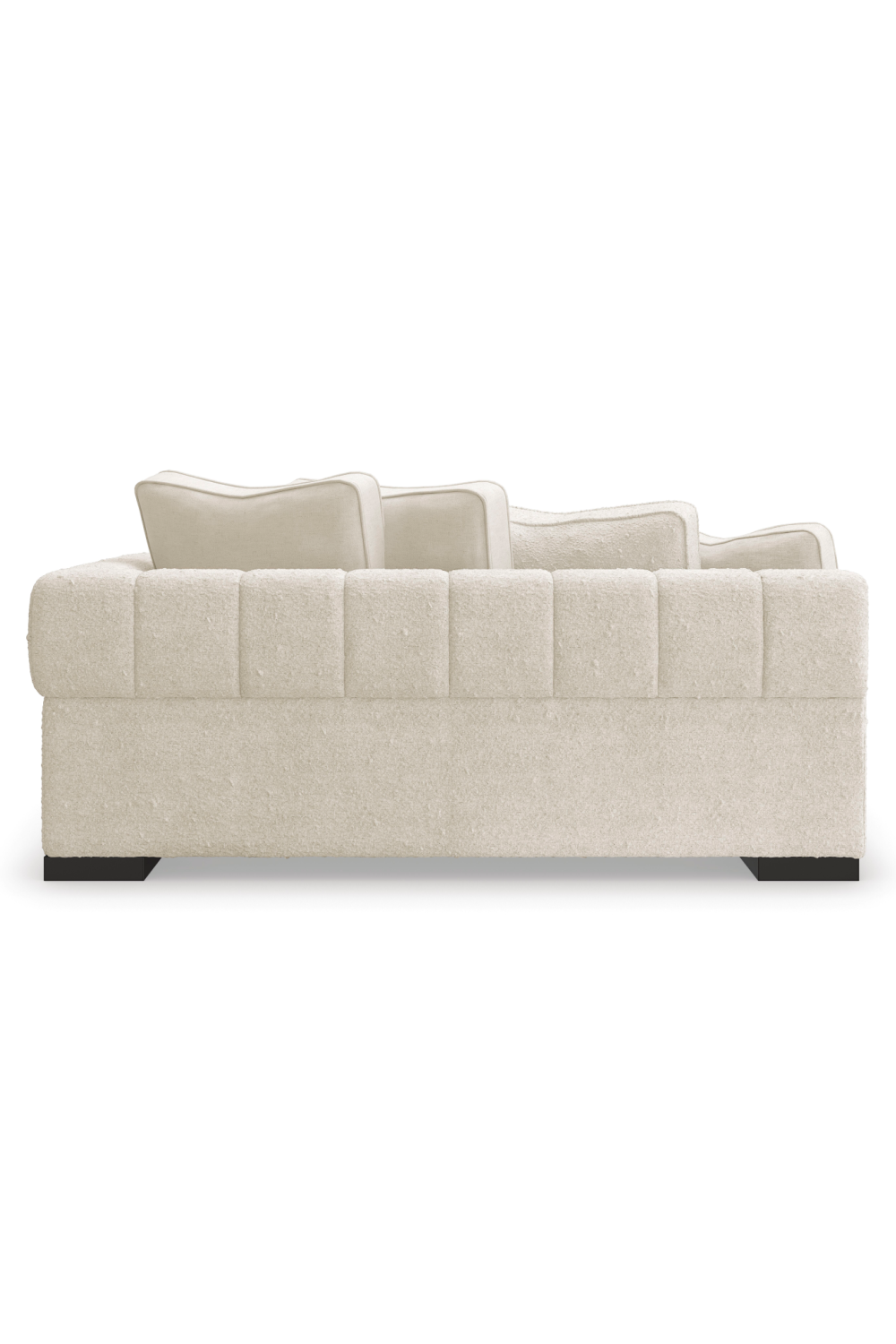 White Modern Loveseat | Caracole Edge | Oroatrade.com