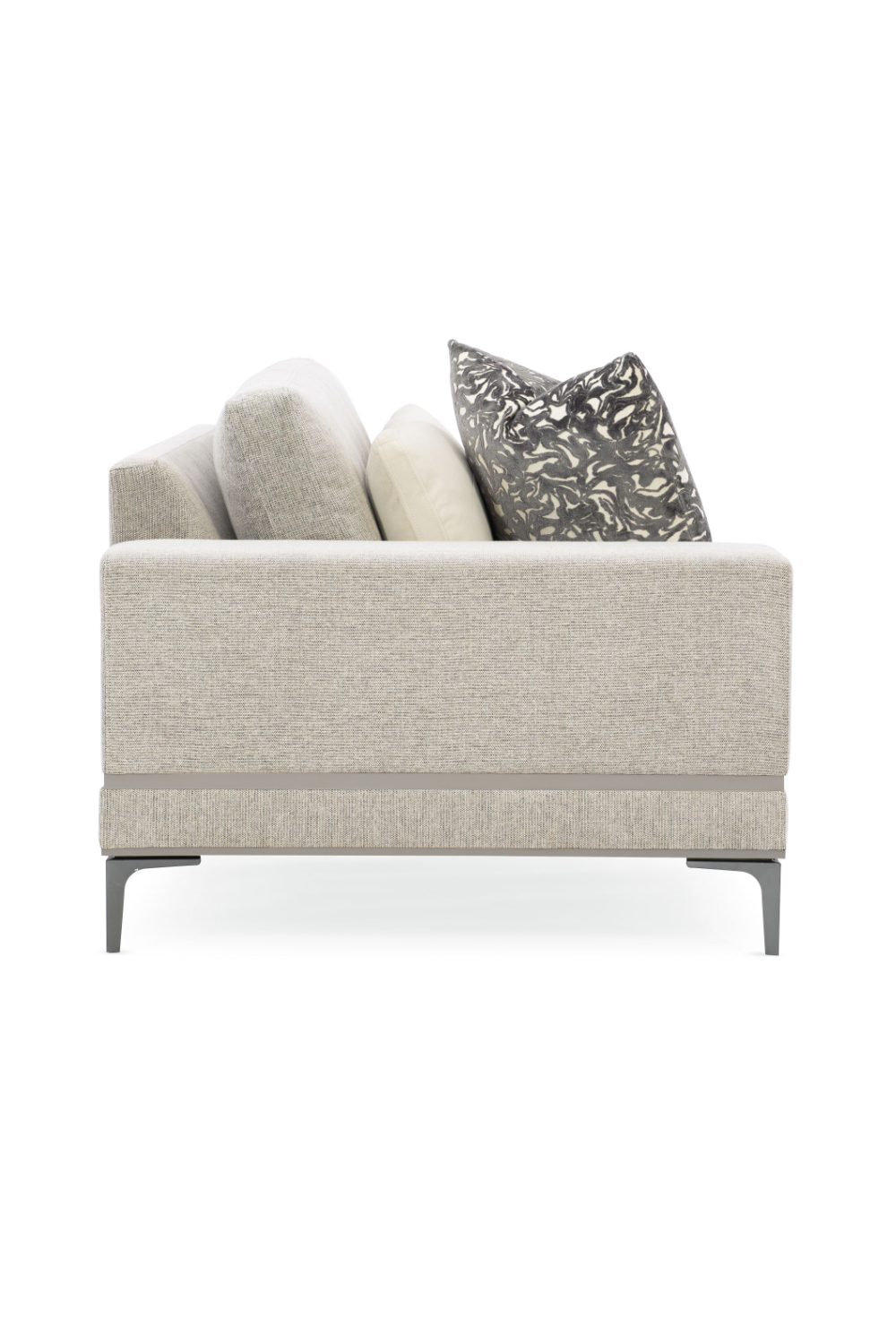 Beige Modern Loveseat | Caracole Repetition | Oroa.com