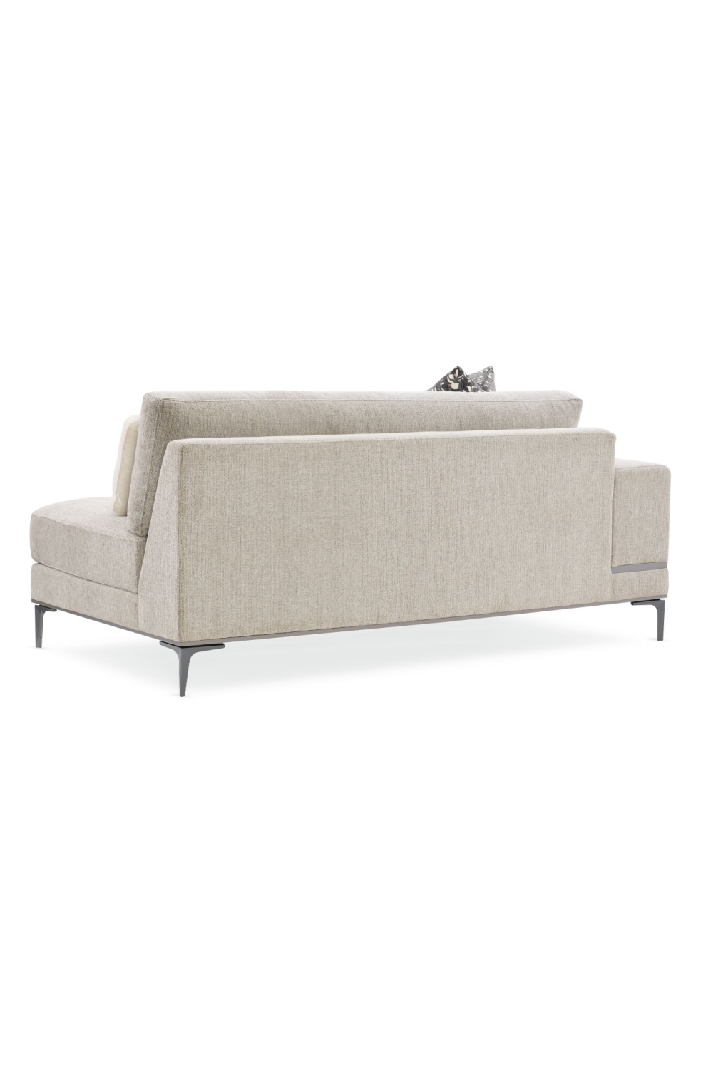 Beige Modern Loveseat | Caracole Repetition | Oroa.com