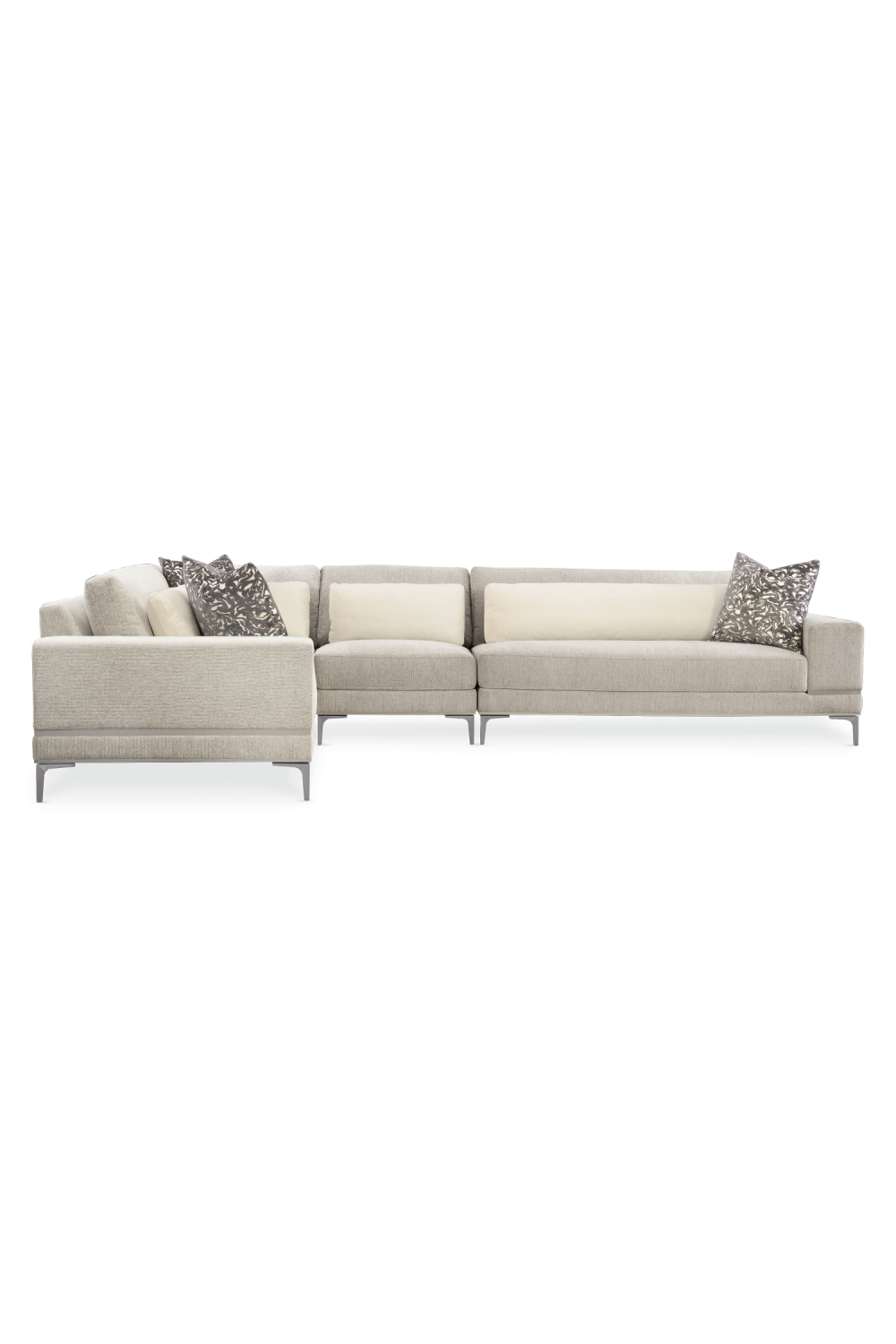 Beige Modern Loveseat | Caracole Repetition | Oroa.com