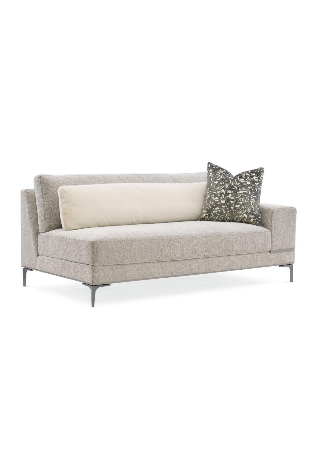 Beige Modern Loveseat | Caracole Repetition | Oroa.com