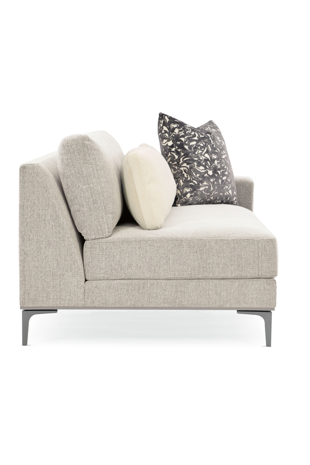 Beige Modern Loveseat | Caracole Repetition | Oroa.com