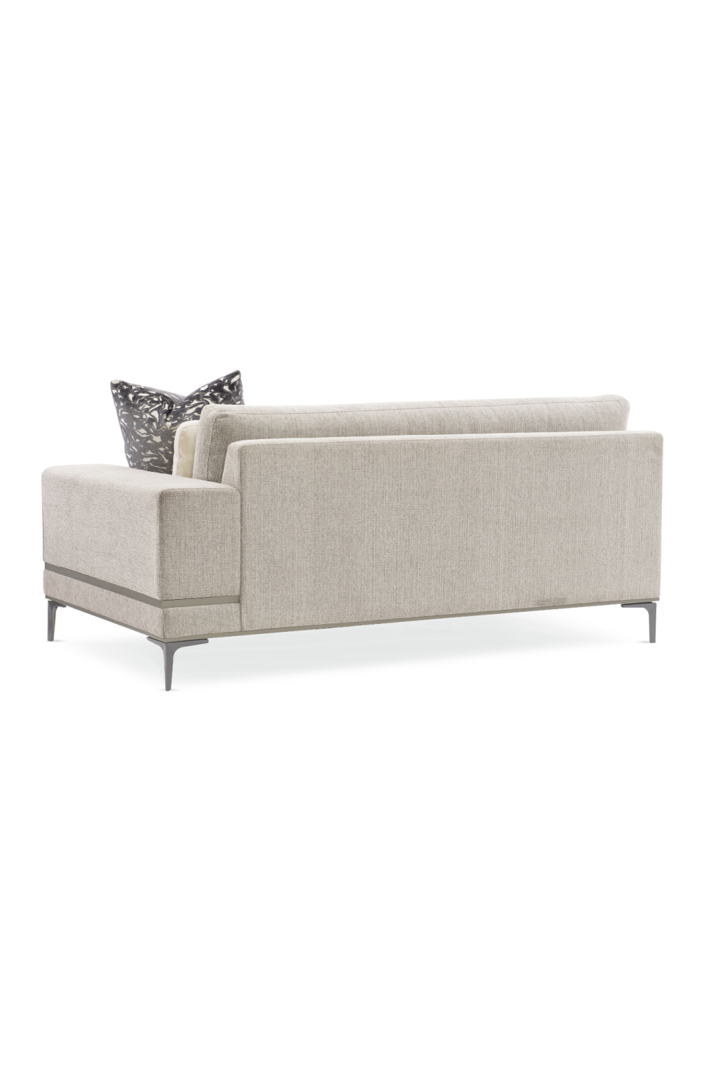 Beige Modern Loveseat | Caracole Repetition | Oroa.com