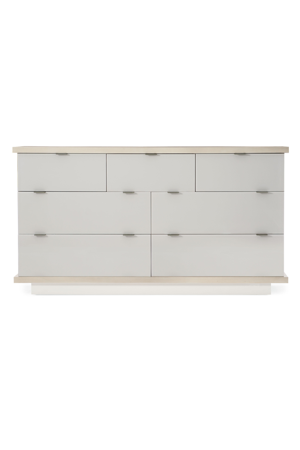 Ash Taupe Minimalist Dresser | Caracole Expressions | Oroatrade.com