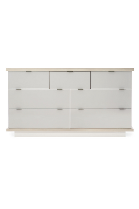 Ash Taupe Minimalist Dresser | Caracole Expressions | Oroatrade.com