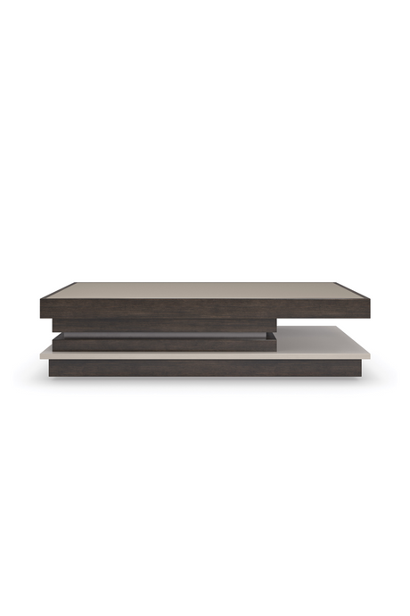 Tiered Wooden Coffee Table | Caracole La Moda | Oroa.com