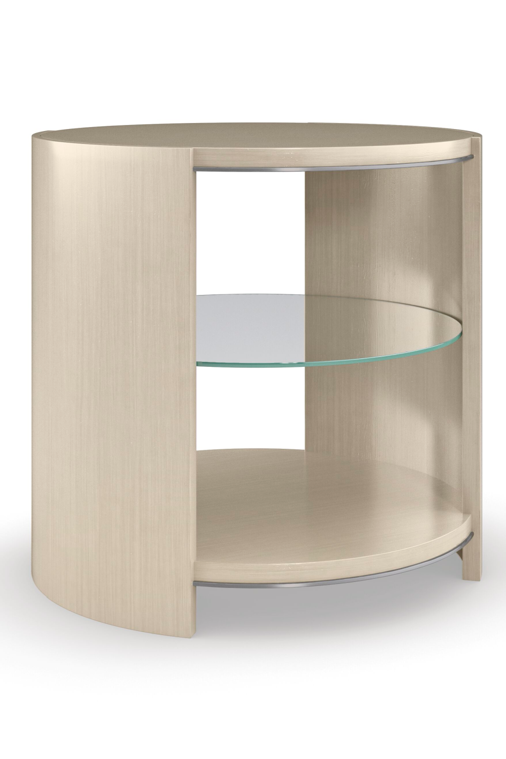 Round Shelved End Table | Caracole Da Vita | Oroa.com