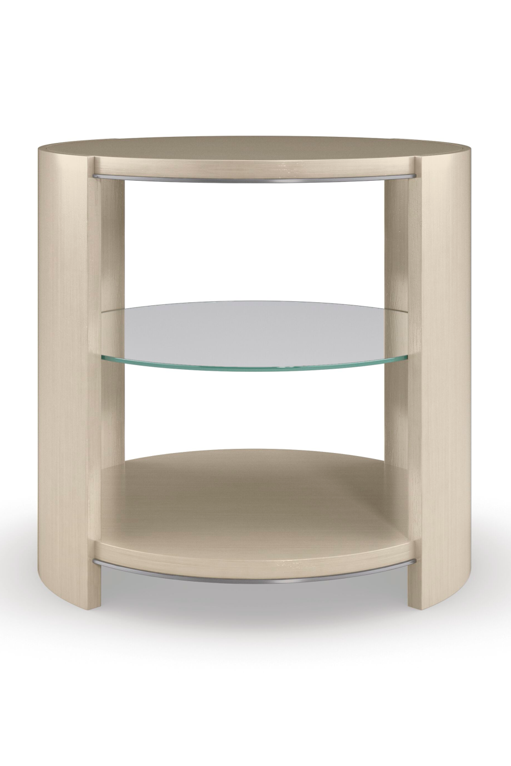 Round Shelved End Table | Caracole Da Vita | Oroa.com