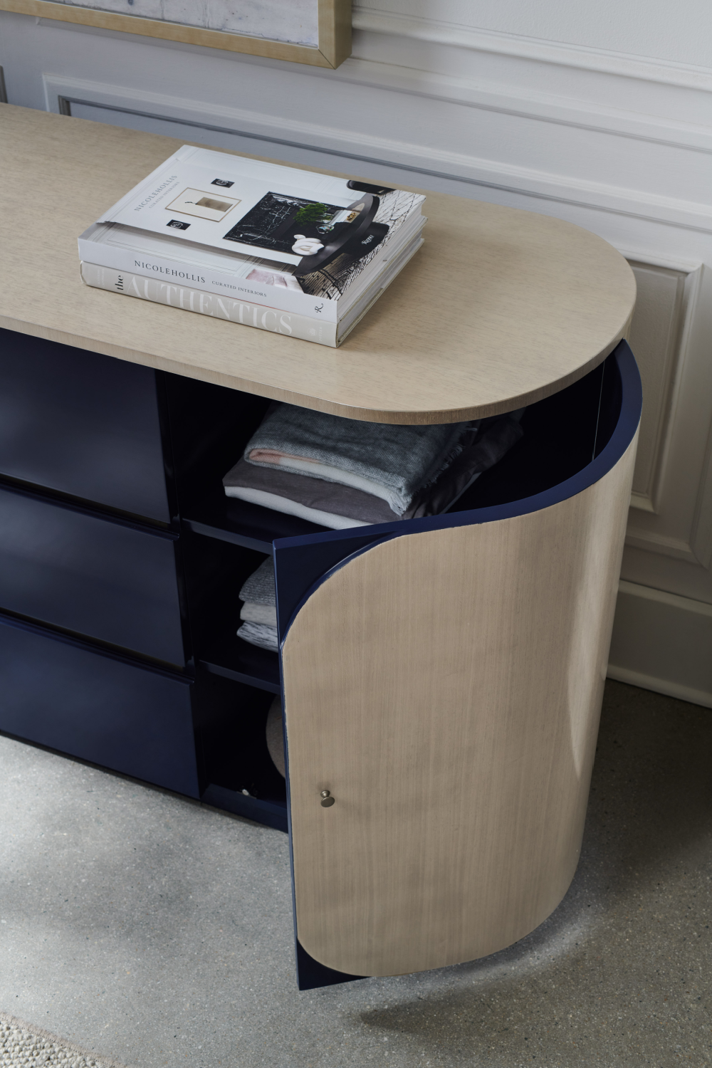 Oval Modern Dresser | Caracole Da Vita | Oroa.com