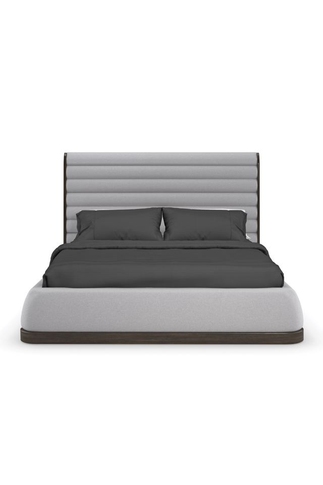 Gray Channeled Panel Bed | Caracole La Moda | Oroa.com
