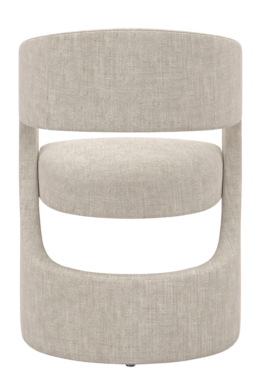 Modern Barrel-Back Chair | Caracole Soft Balance | Oroa.com