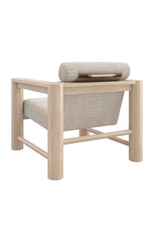 Oak Framed Lounge Chair | Caracole Unity | Oroa.com