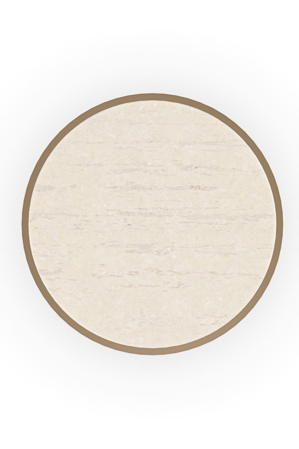 Gold Pillar Spot Table | Caracole Contrast Light | Oroa.com