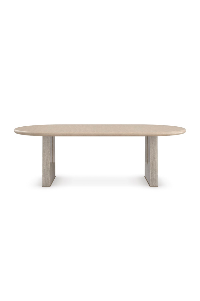 Oval Oak Dining Table | Caracole Emphasis | Oroa.com