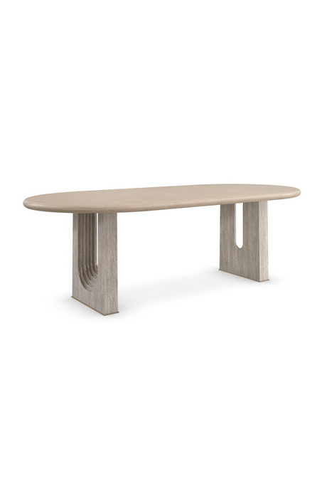 Oval Oak Dining Table | Caracole Emphasis | Oroa.com