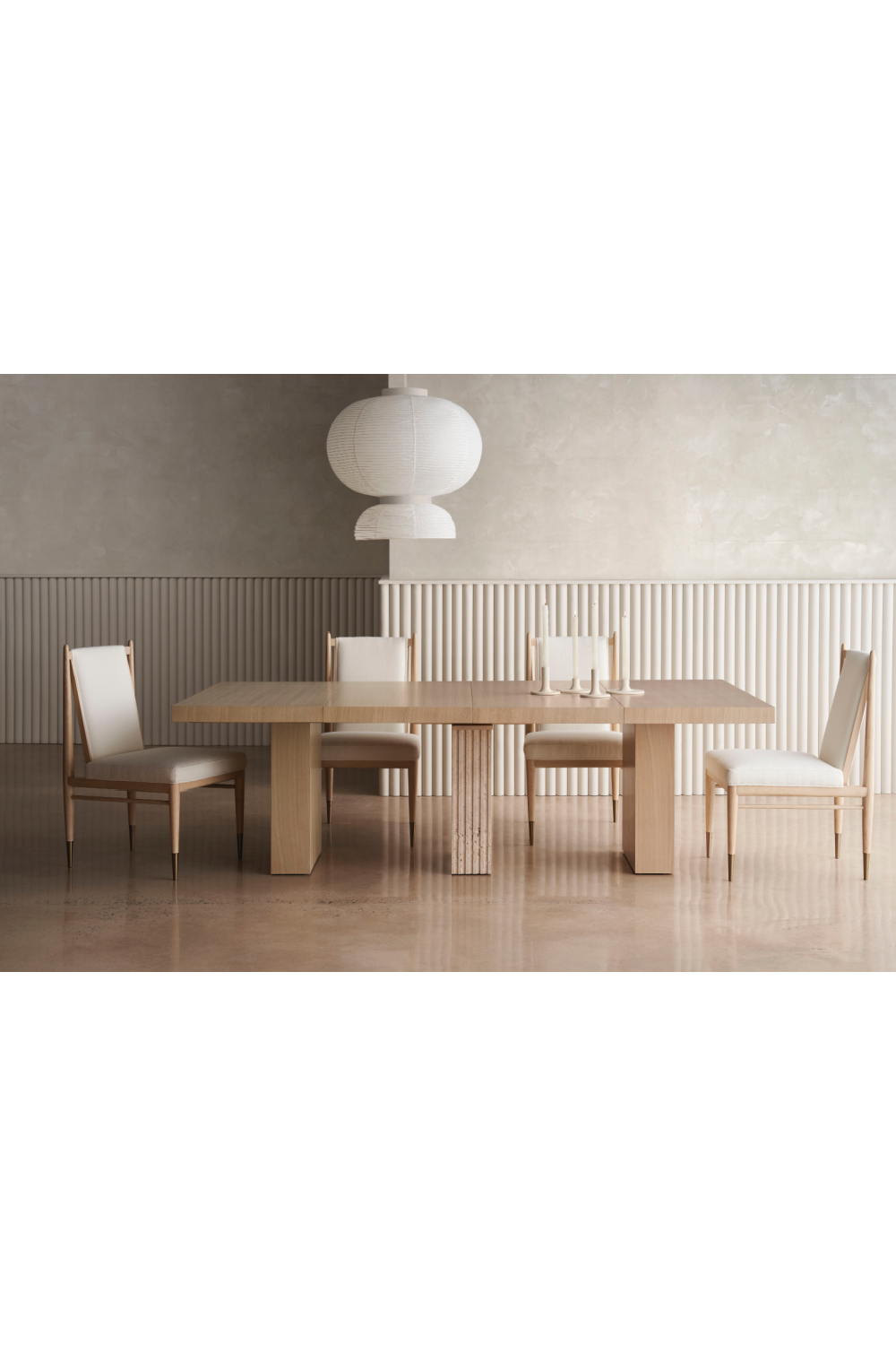 Oak Extendable Modern Dining Table | Caracole Unity | Oroa.com