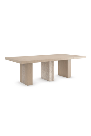 Oak Extendable Modern Dining Table | Caracole Unity | Oroa.com