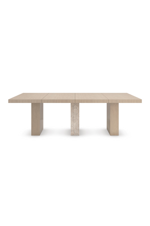 Oak Extendable Modern Dining Table | Caracole Unity | Oroa.com