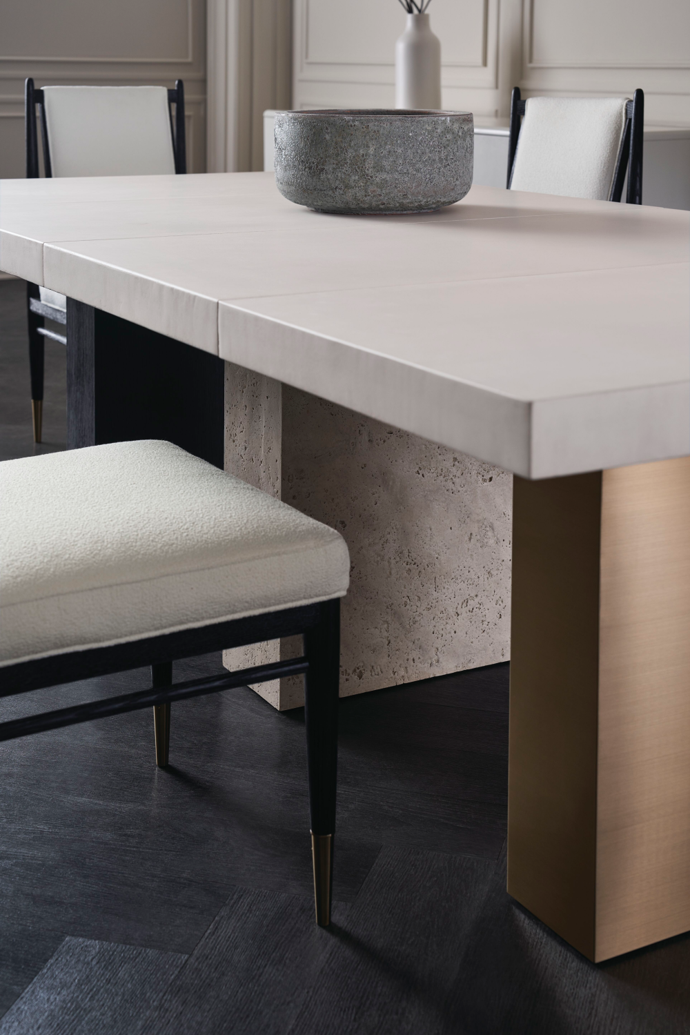 Oak Extendable Modern Dining Table | Caracole Unity | Oroa.com