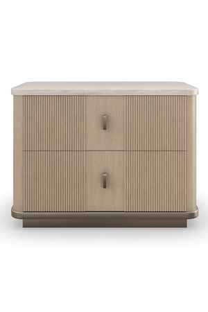   Oak Modern Nightstand | Oroa.com