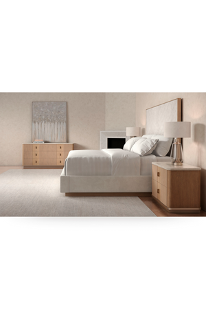   Oak Modern Nightstand | Oroa.com