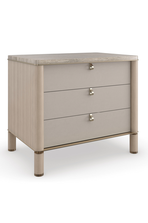Modern 3-Drawer Nightstand | Caracole Balance | Oroa.com