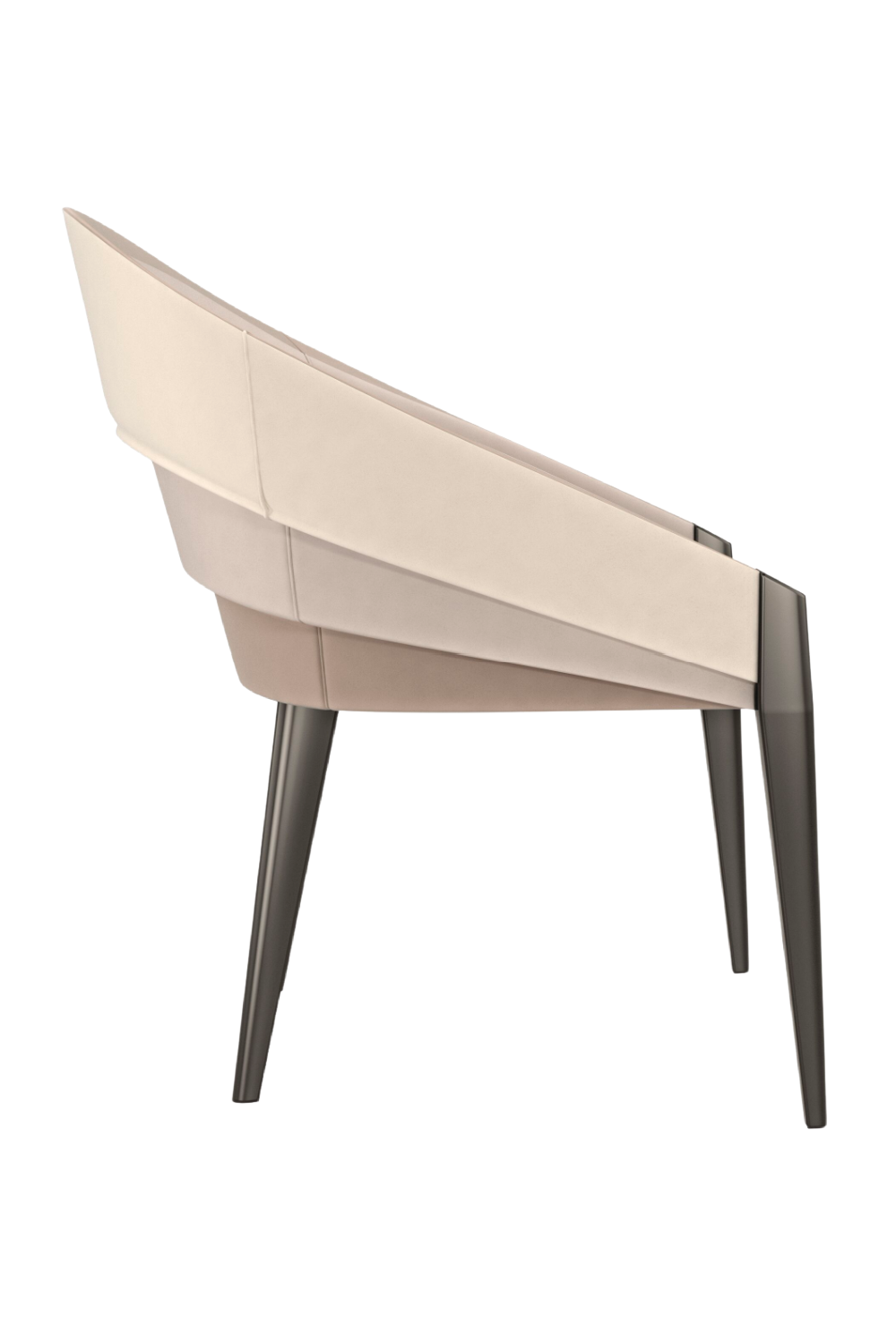 Velvet Modern Accent Chair | Caracole On All Levels | Oroa.com