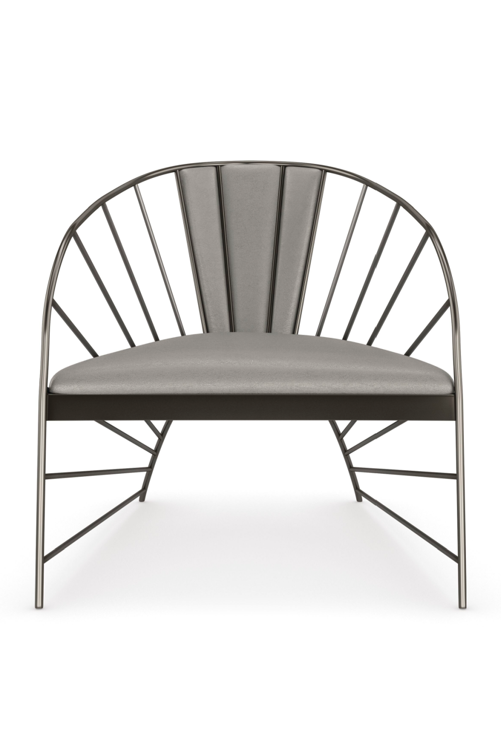 Metal Framed Lounge Chair | Caracole Live Wire | Oroa.com