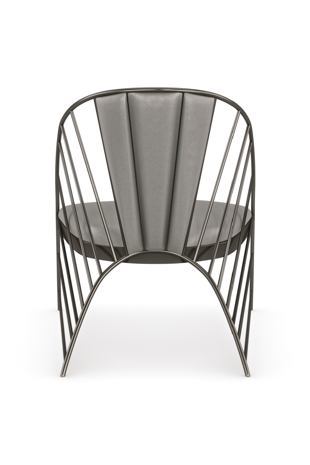 Metal Framed Lounge Chair | Caracole Live Wire | Oroa.com