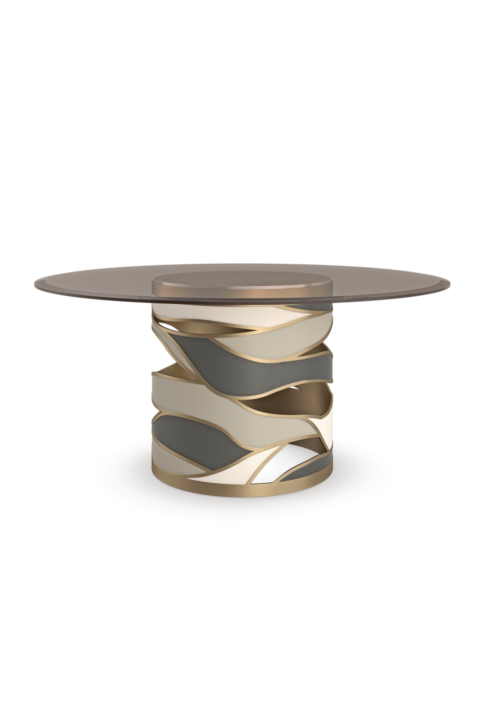 Modern Glass Dining Table | Caracole View From The Top | Oroa.com