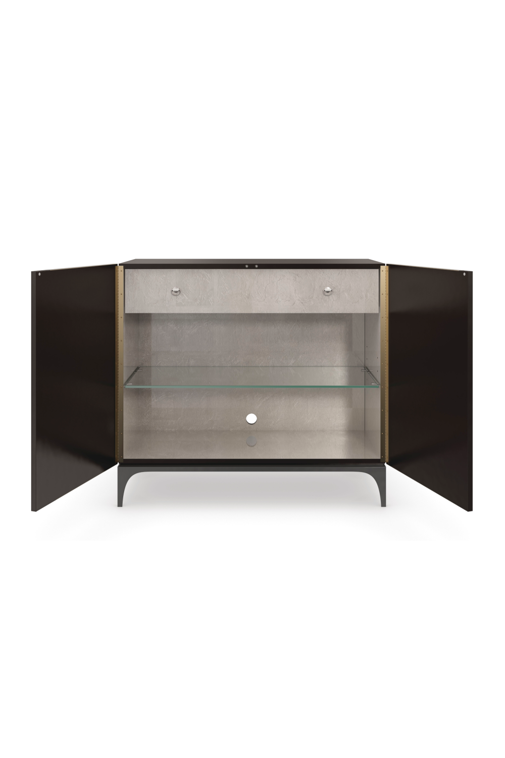 Patterned Shagreen Bar Cabinet | Caracole Downtown | Oroa.com