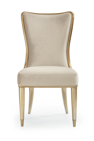   Cream Velvet Dining Chair | Oroa.com