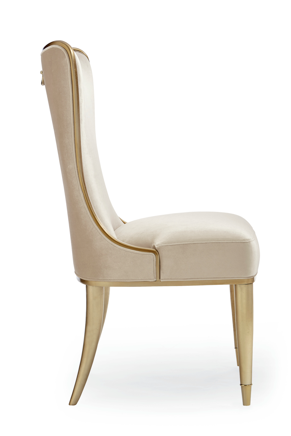   Cream Velvet Dining Chair | Oroa.com
