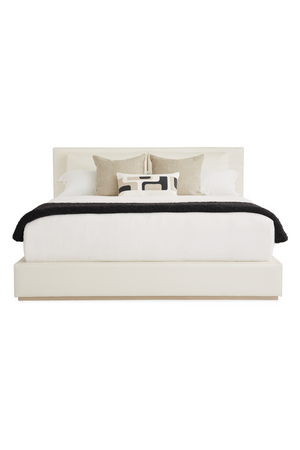 White Modern King Bed | Caracole The Boutique | Oroa.com
