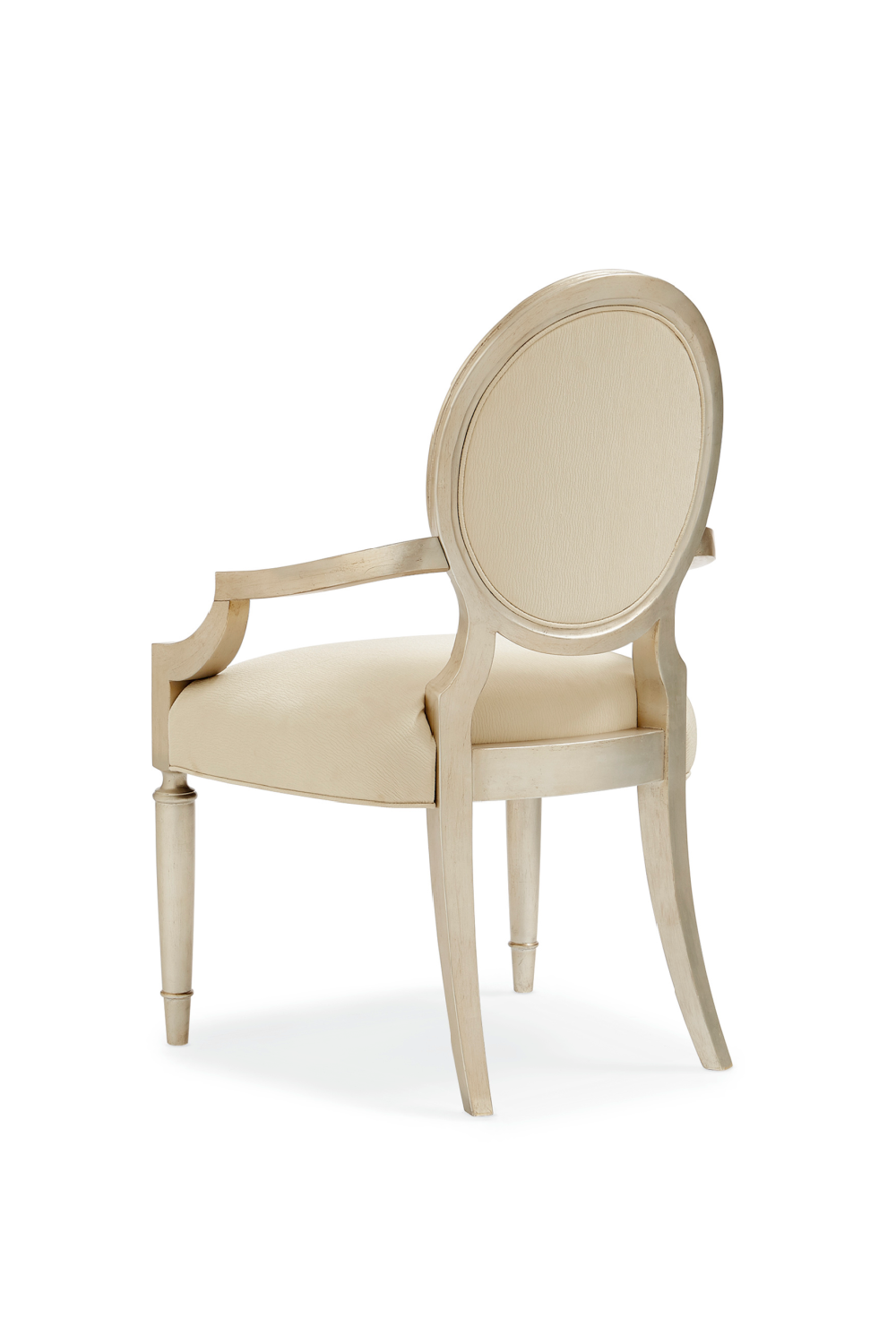 Carved Frame Beige Dining Chair (2) | Caracole May I Join You? | Oroa.com