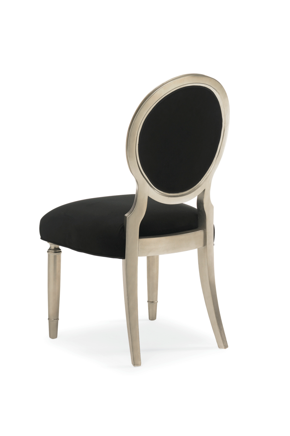   Black Velvet Dining Chairs (2) | Oroa.com