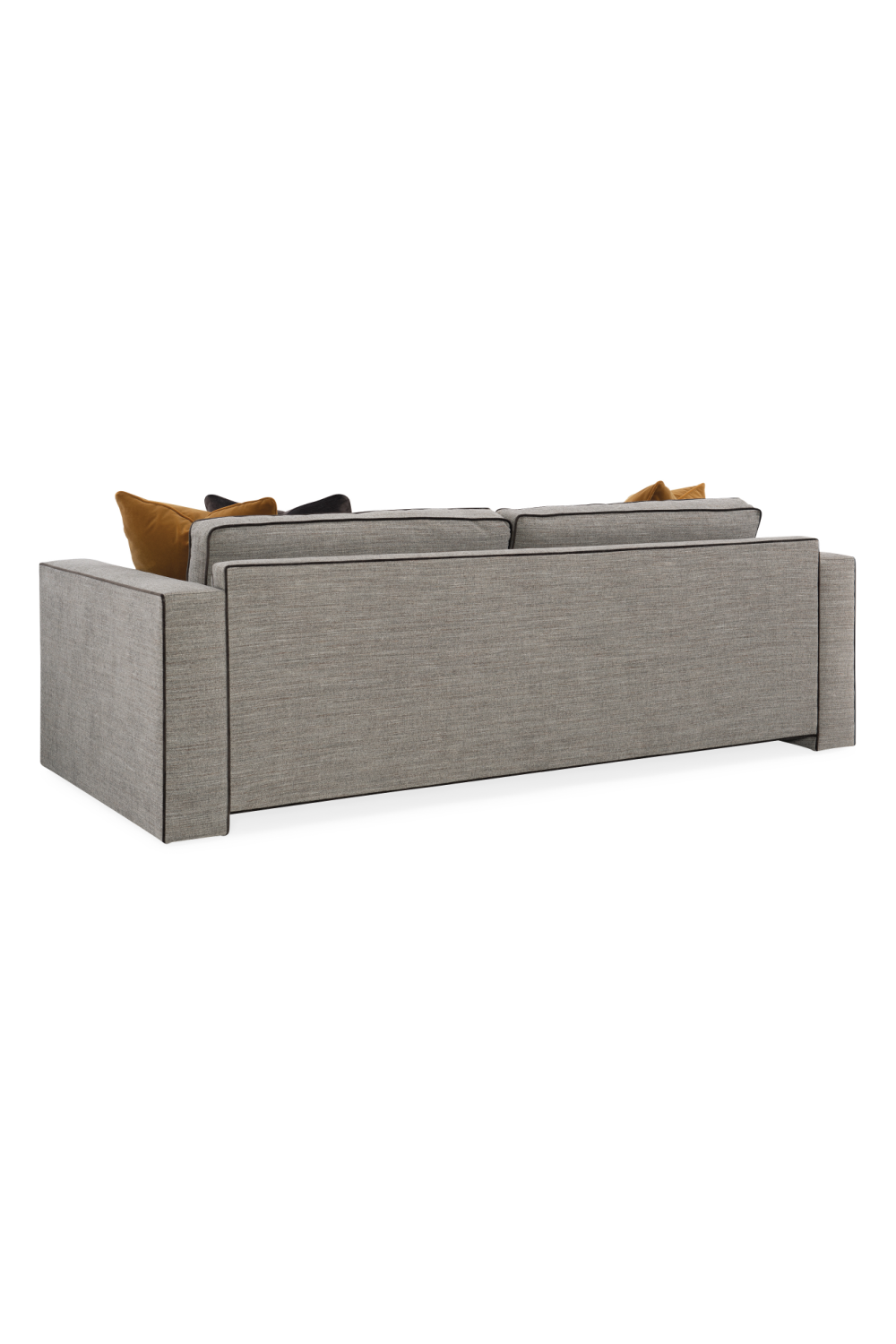 Piped Modern Sofa | Caracole Welt Played | Oroa.com