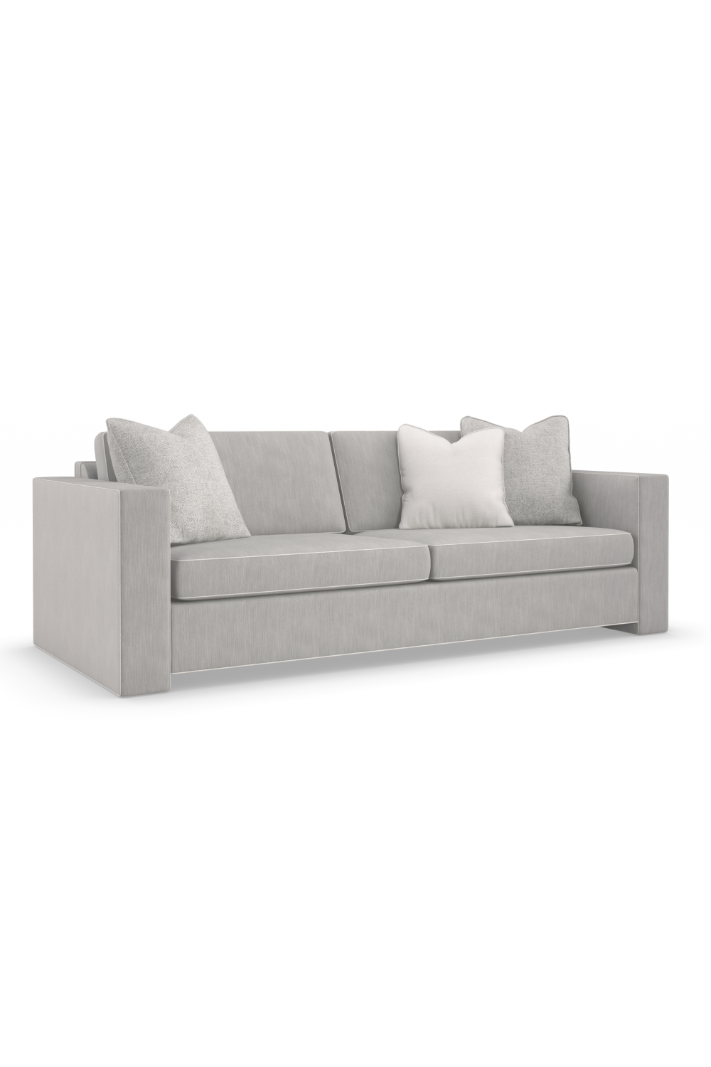 Piped Modern Sofa | Caracole Welt Played | Oroa.com