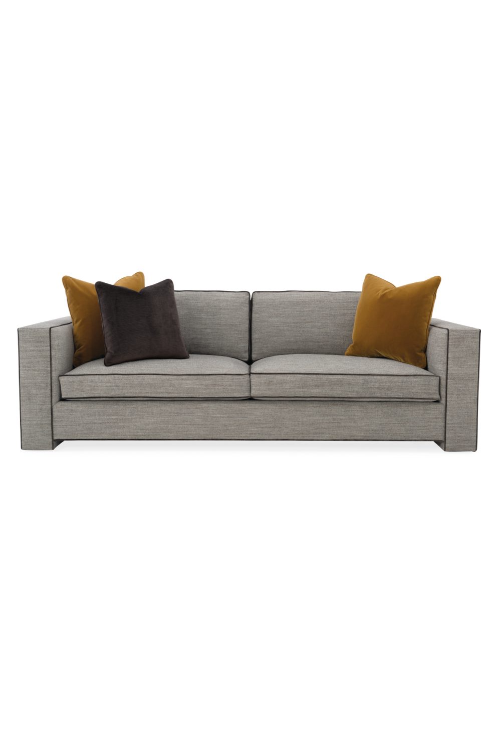 Gray Tweed Sofa | Caracole Welt Played | Oroa.com