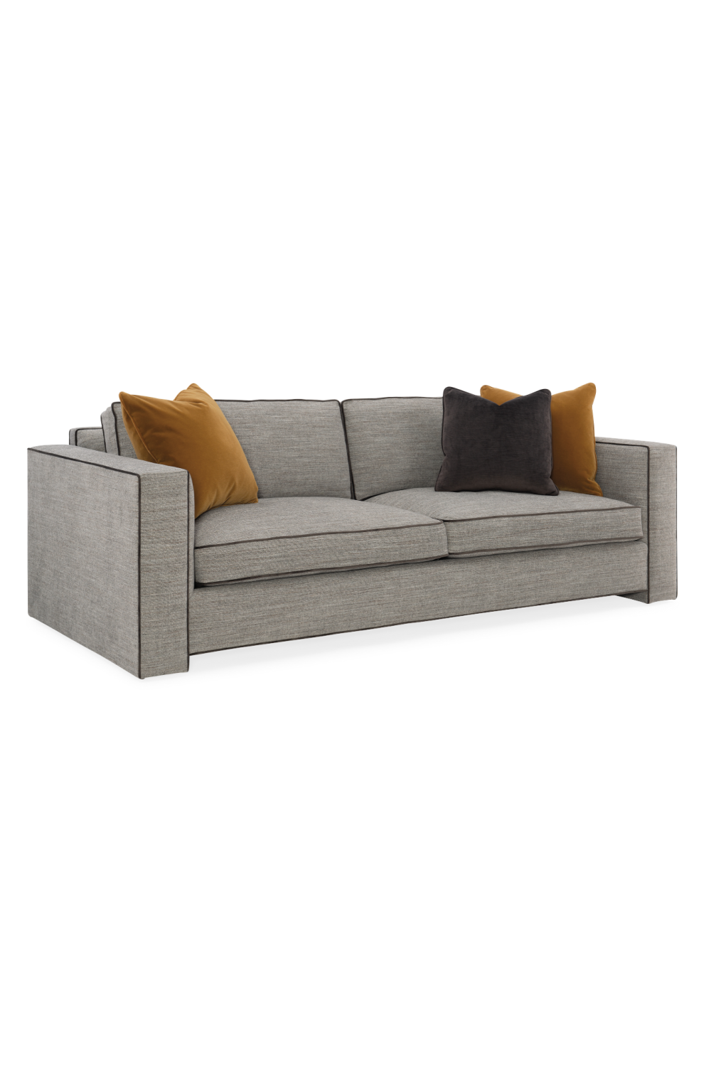 Gray Tweed Sofa | Caracole Welt Played | Oroa.com