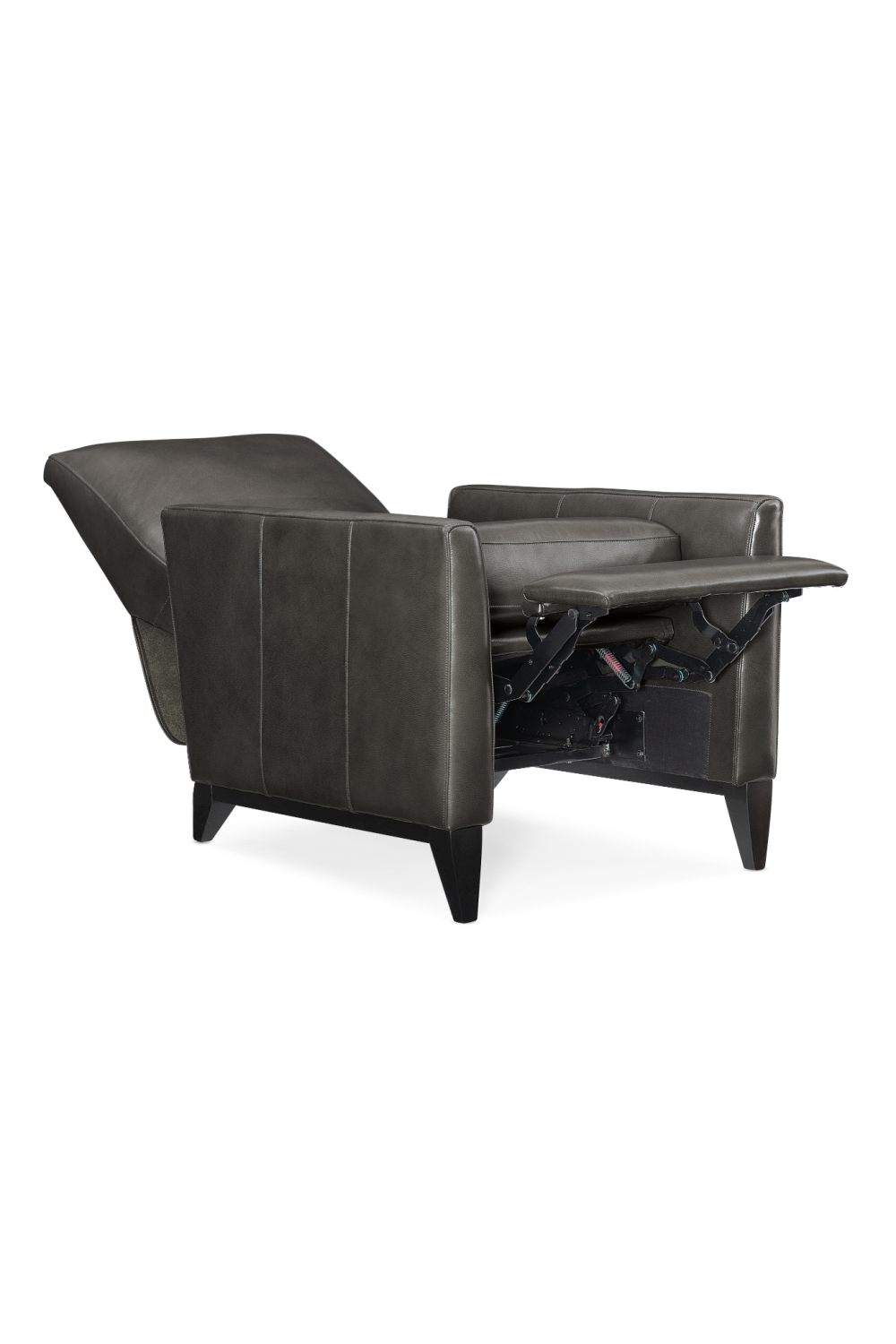 Black Leather Reclining Chair | Caracole Lean On Me | Oroa.com