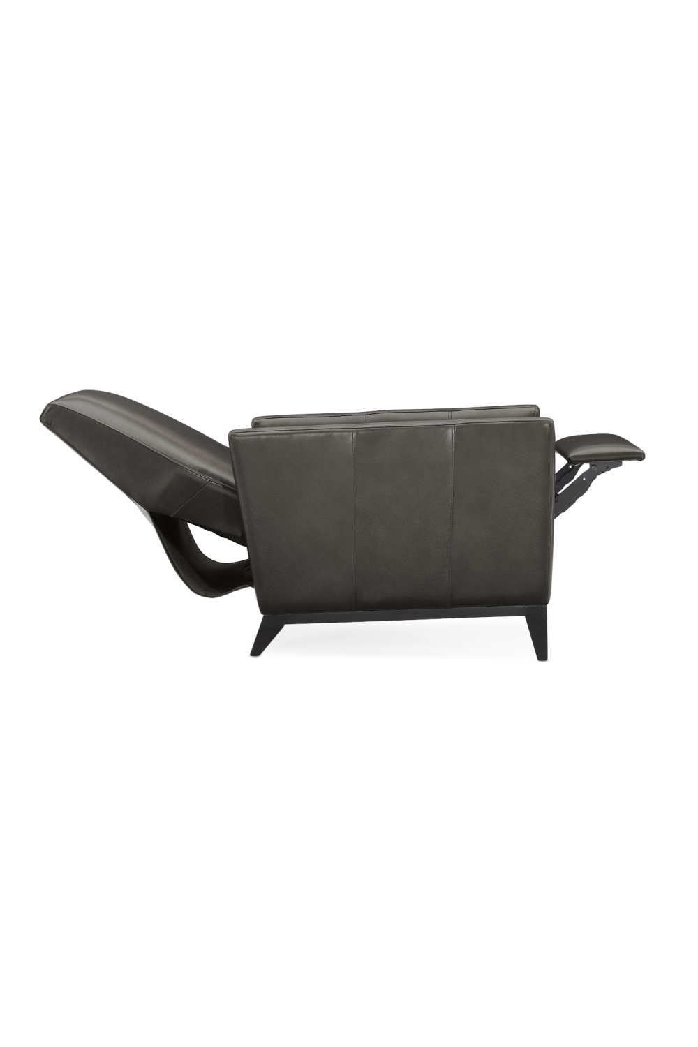 Black Leather Reclining Chair | Caracole Lean On Me | Oroa.com