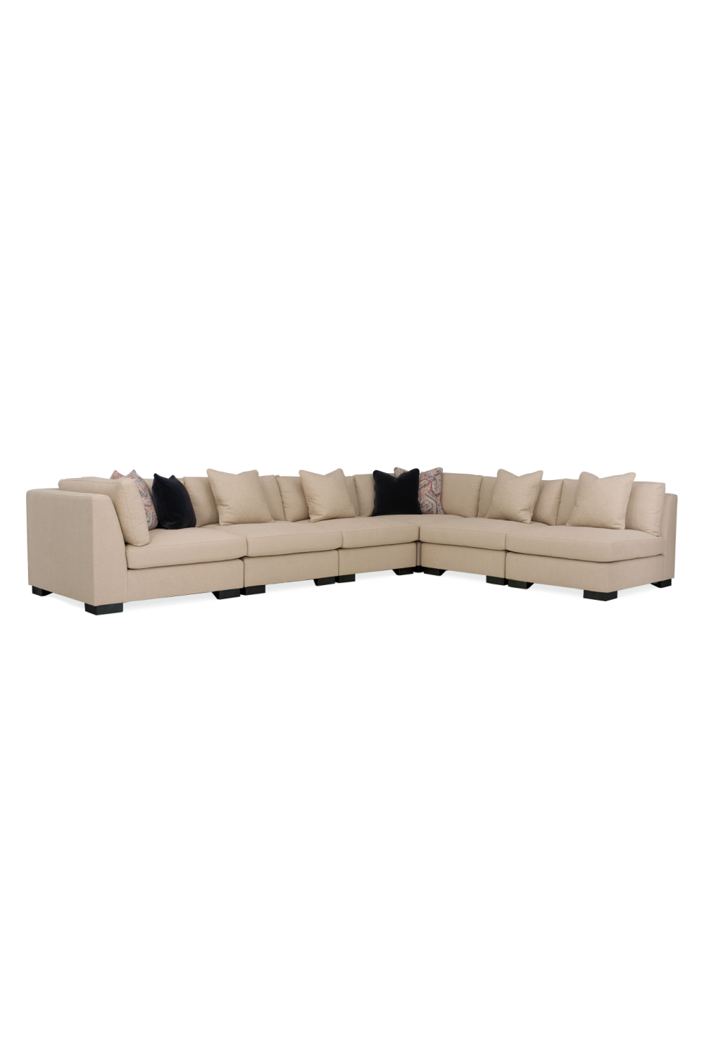 Beige Sectional Sofa | Caracole Building Blocks | Oroa.com